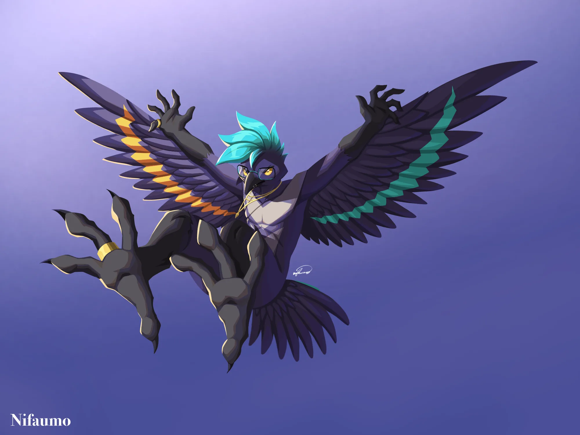 Featured: Cade the Crow, art by Nifaumo Kick
