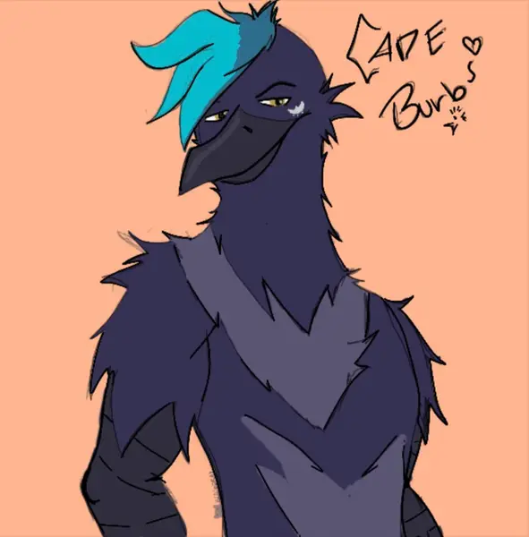 Cade the Crow, art by billiedkat