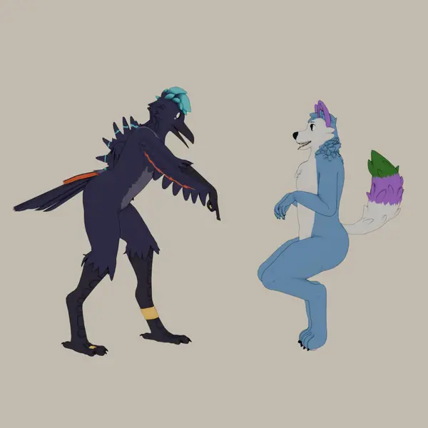 Cade the Crow, art by BoiofFox