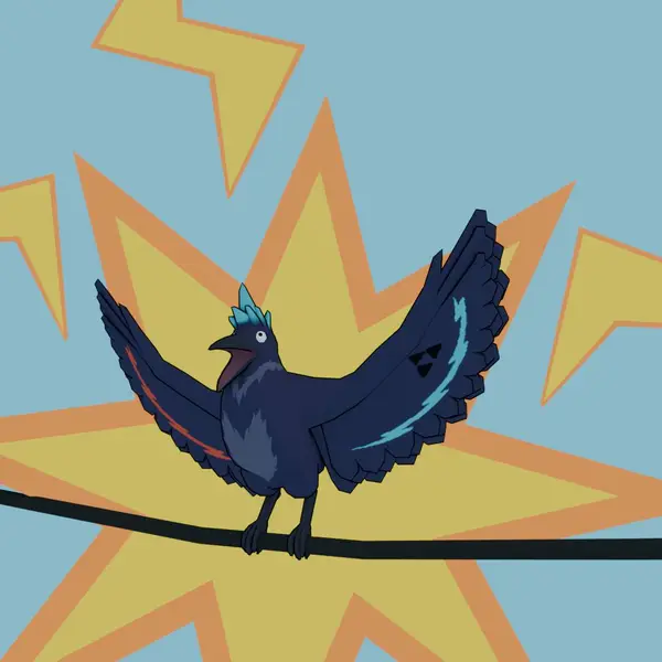 Cade the Crow, art by BoiofFox