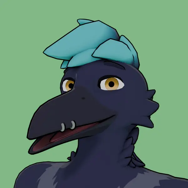 Cade the Crow, art by BoiofFox