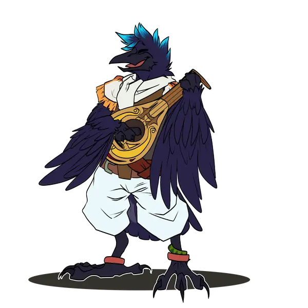 Cade the Crow, art by Lumitro