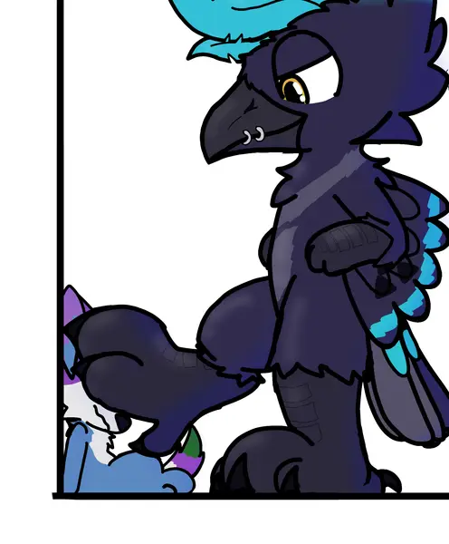 Cade the Crow, art by JoeyAKangaroo
