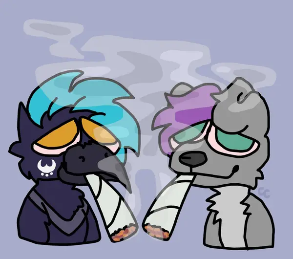 Cade the Crow, art by ConnerCanine