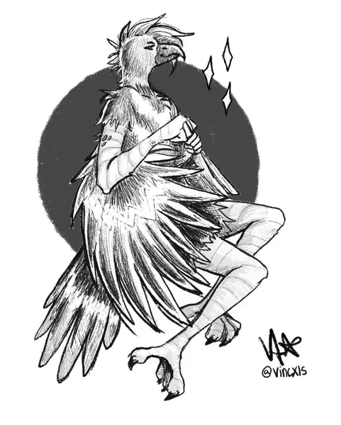 Cade the Crow, art by AmaraGift