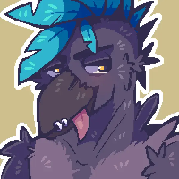 Cade the Crow, art by WillTheBobtail
