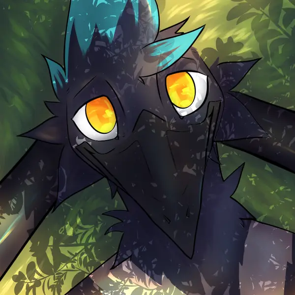 Cade the Crow, art by jjjjtt