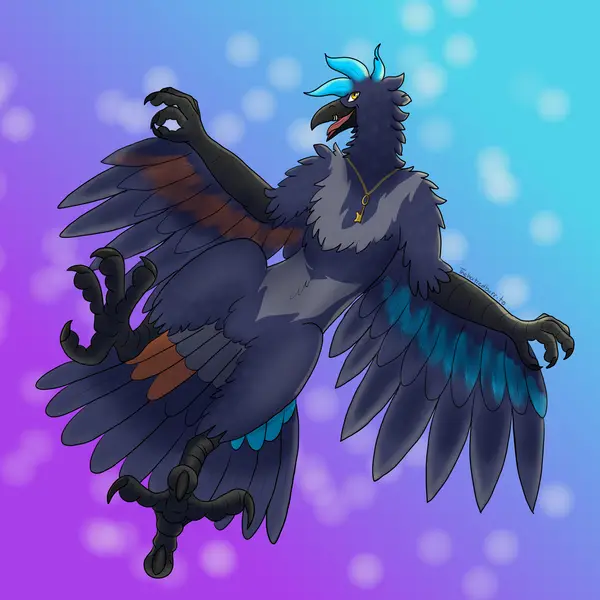 Cade the Crow, art by TheHatredBurrito