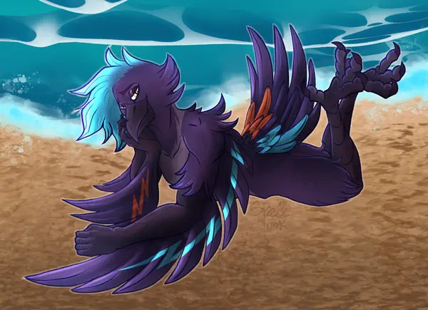 Cade the Crow, art by SpaceJunk