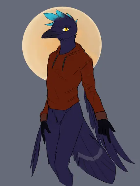 Cade the Crow, art by Asurii