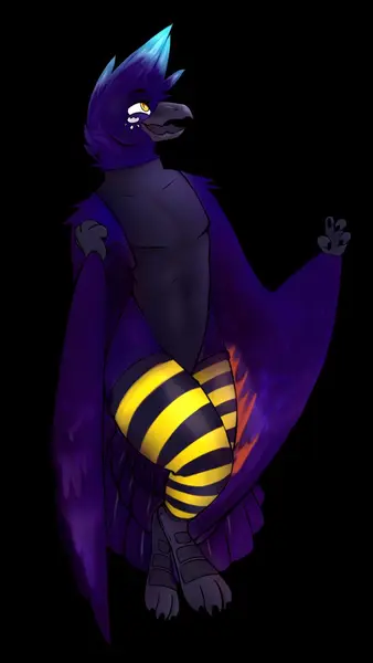Cade the Crow, art by Kasocake