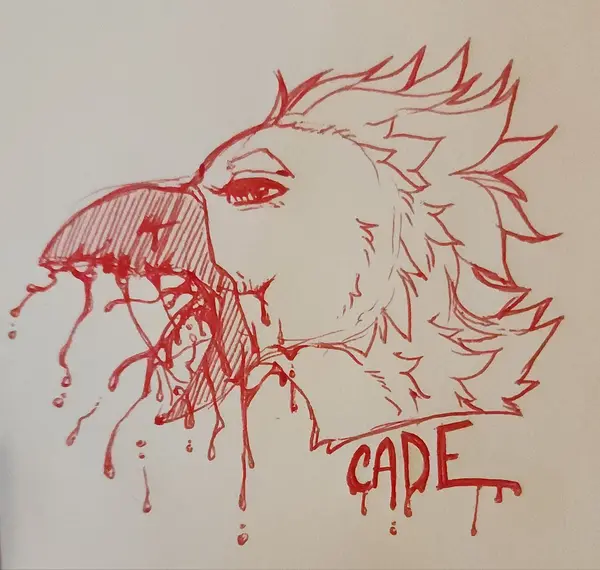 Cade the Crow, art by Crystalwhisker