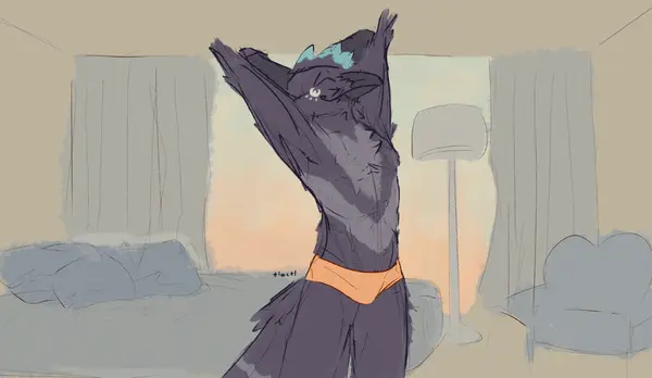 Cade the Crow, art by Tlactl