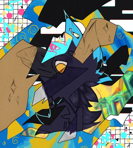 Cade the Crow, art by Kasocake