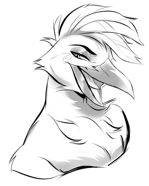 Cade the Crow, art by CrowParade
