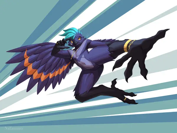 Cade the Crow, art by Nifaumo Kick
