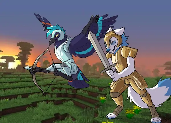 Cade the Crow, art by KrakenCalamari