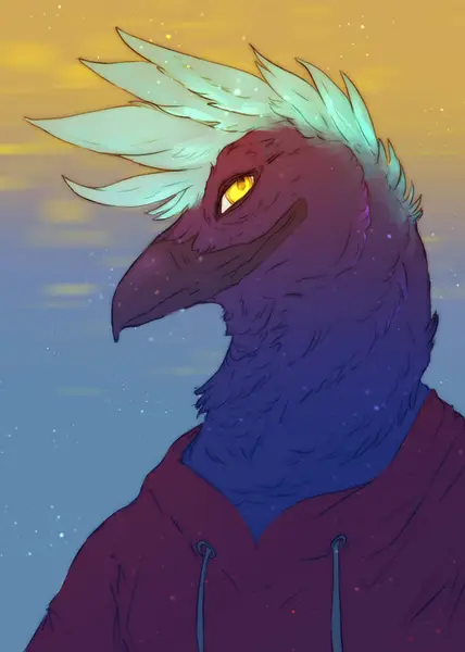 Cade the Crow, art by ReshSun
