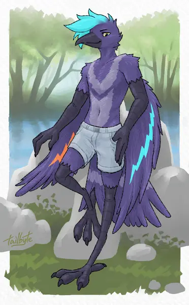 Cade the Crow, art by Tailbyte