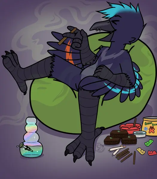 Cade the Crow, art by Aubie