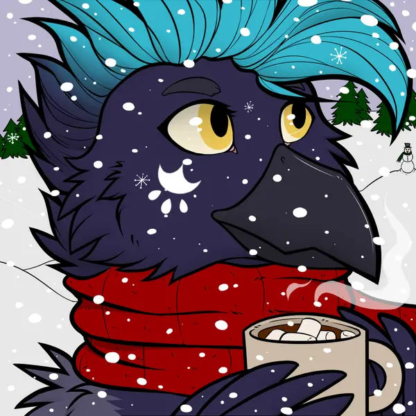 Cade the Crow, art by CADEICON