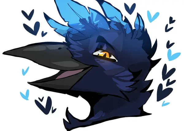 Cade the Crow, art by NoisyNaranja