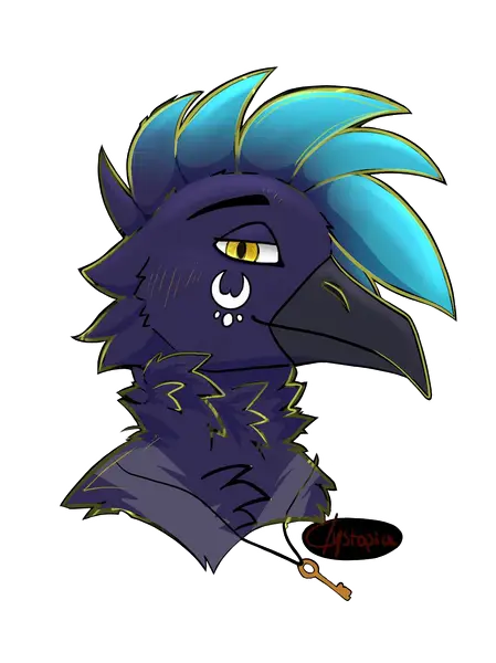 Cade the Crow, art by warrencade