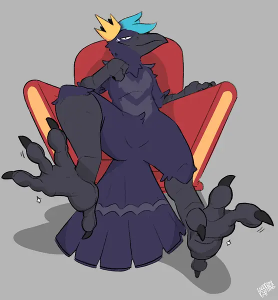 Cade the Crow, art by SodaCaps