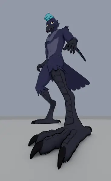 Cade the Crow, art by BoiofFox