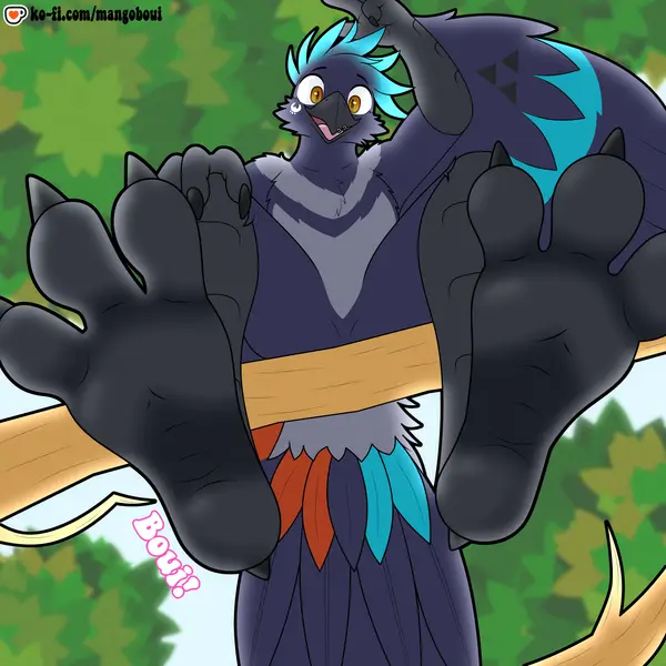Cade the Crow, art by BouiBuiz