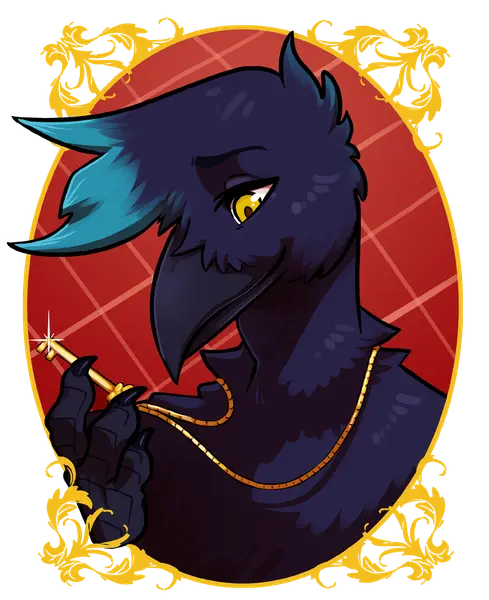 Cade the Crow, art by commissioncade