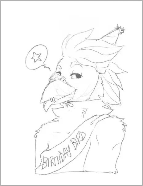 Cade the Crow, art by Crystalwhisker