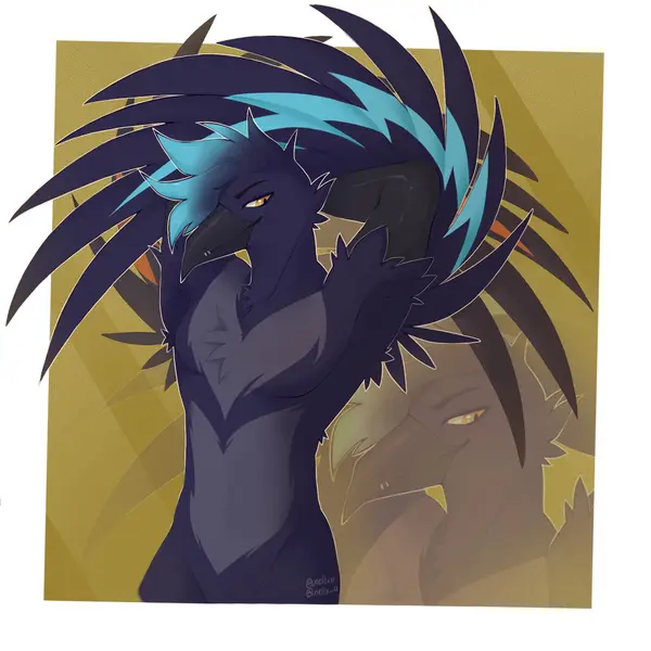 Cade the Crow, art by Nellxo