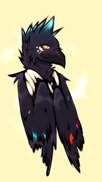 Cade the Crow, art by Kasocake