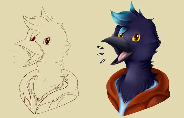 Cade the Crow, art by client5