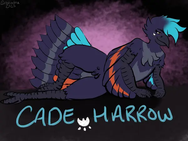 Cade the Crow, art by Sirbreadtix