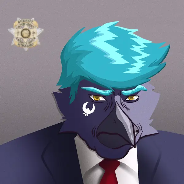Cade the Crow, art by GarbyLion